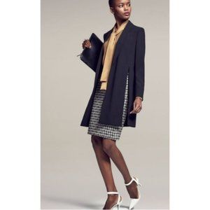 MM Lafleur The Dietrich Jacket M Open Front Night Sky Navy